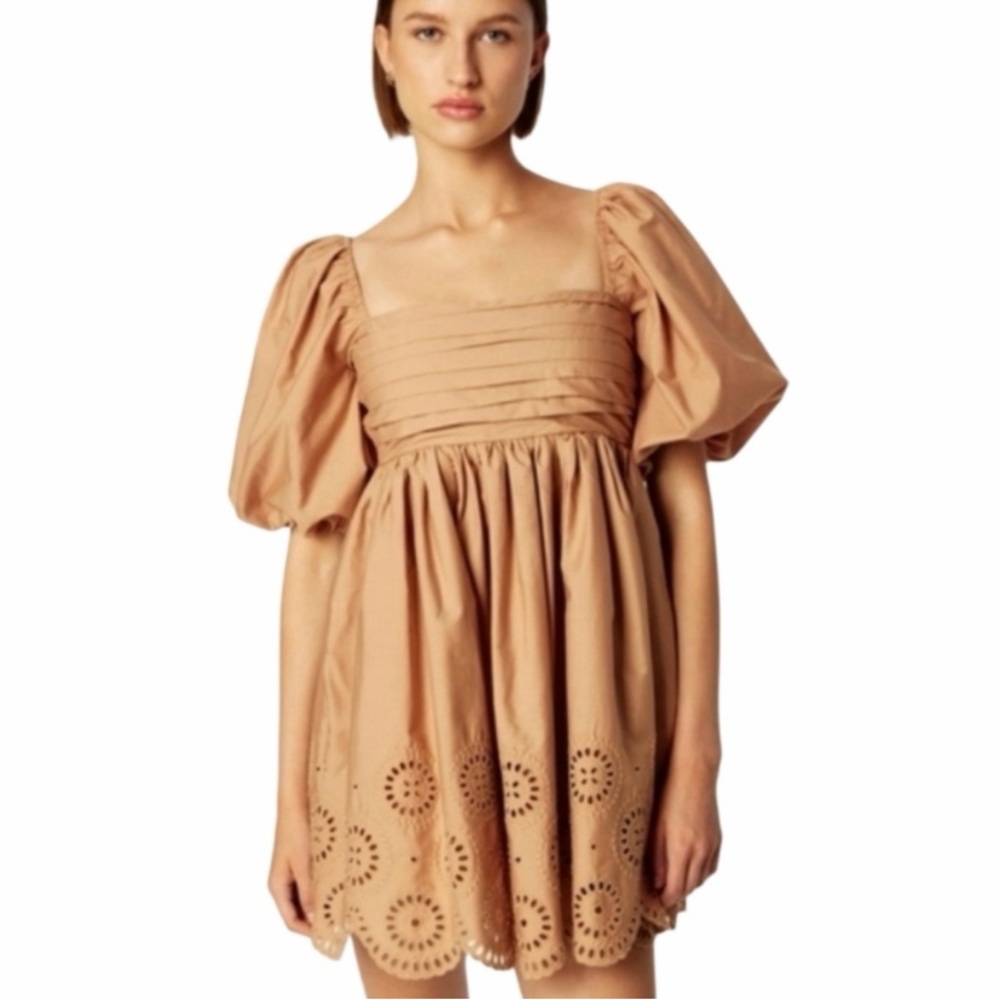 Abercrombie & Fitch Emerson Tan Mini Dress